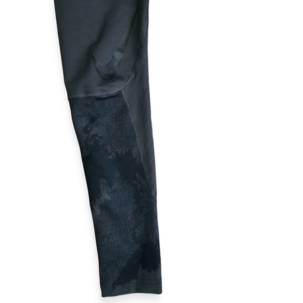 Nike Pro Therma Hyperwarm Compression Tights Base Layer Black Camo Men Sz S - Picture 7 of 8